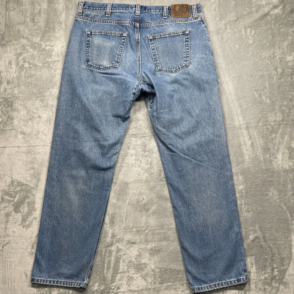 Diamond Gusset Jean Co‎ Regular Fit Mens 40x32 Blue Denim Jeans Made in USA
